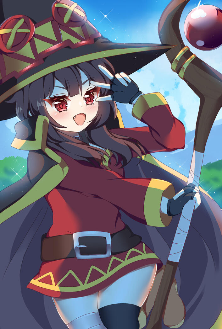 Megumin Fanart Megumin Fanart